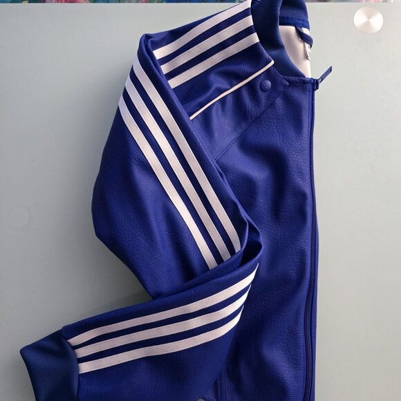 Adidas SST Versatile Track Jacket - Semi Lucid Blue- 2 - Picture 14 of 14